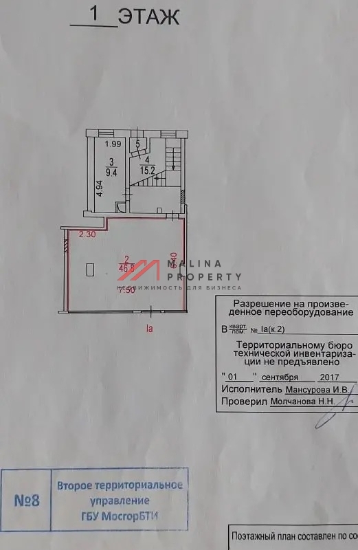 Продажа торгового помещения рядом с метро Динамо 