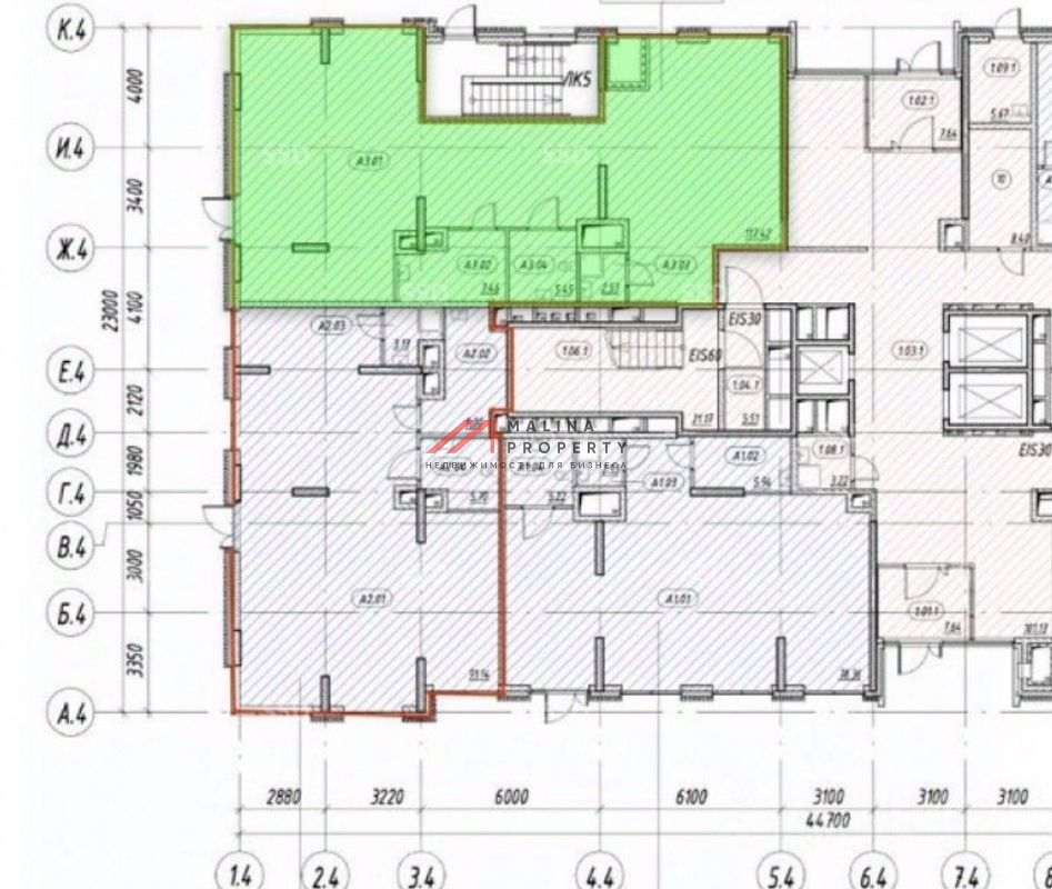 Аренда торгового помещения в ЖК "Тропарёво парк" 