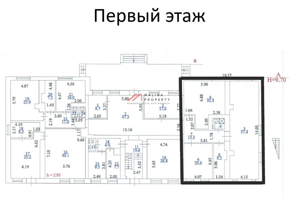 Продажа административного здания в Люблино