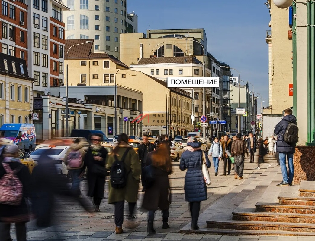 Продажа нежилого помещения с банком у метро Менделеевская