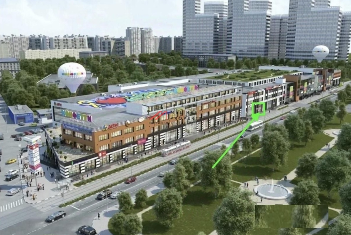 Продажа коммерческого помещения в ТЦ "Конфетти" 