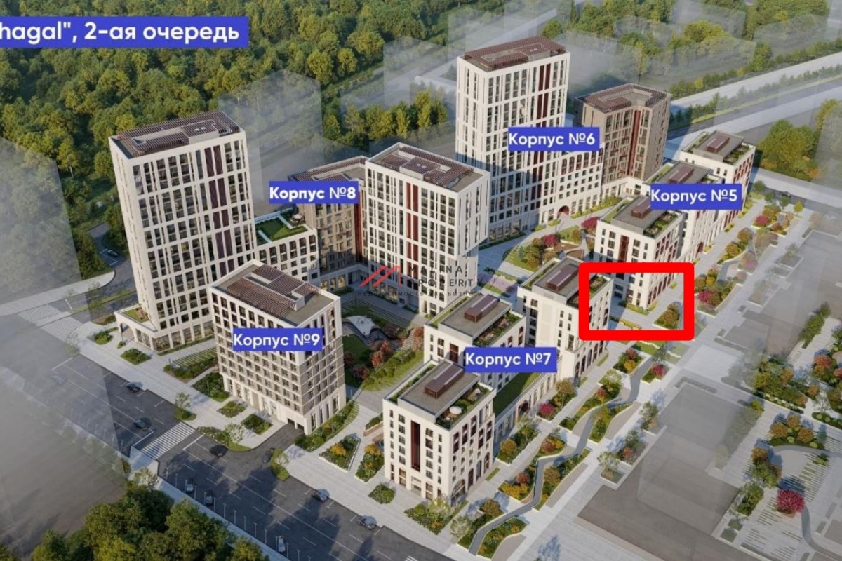 Продажа торгового помещения ЖК "Shagаl"