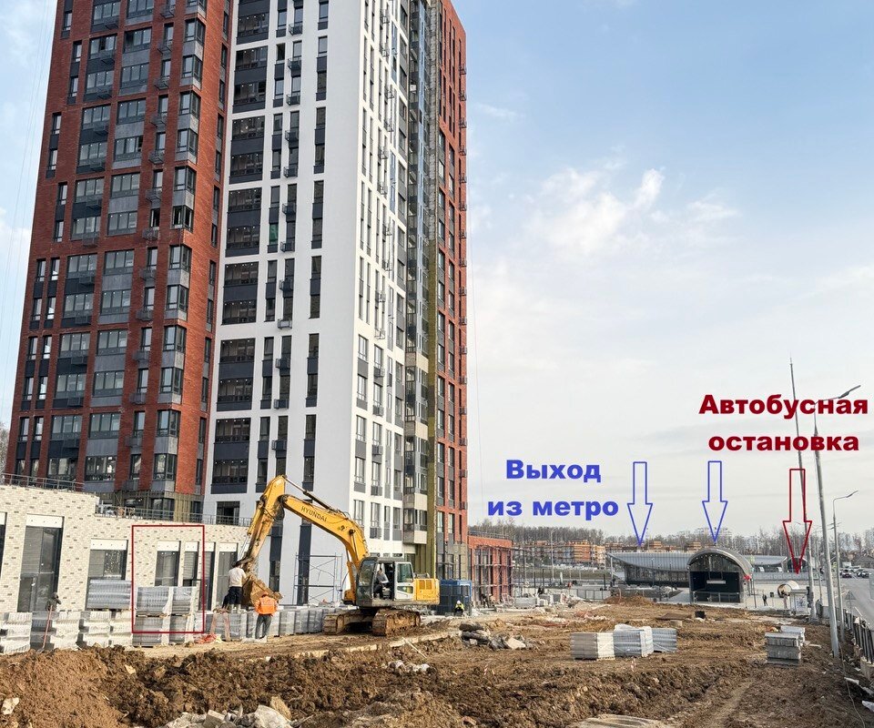 Аренда торгового помещения в ЖК "Скандинавия центр" 