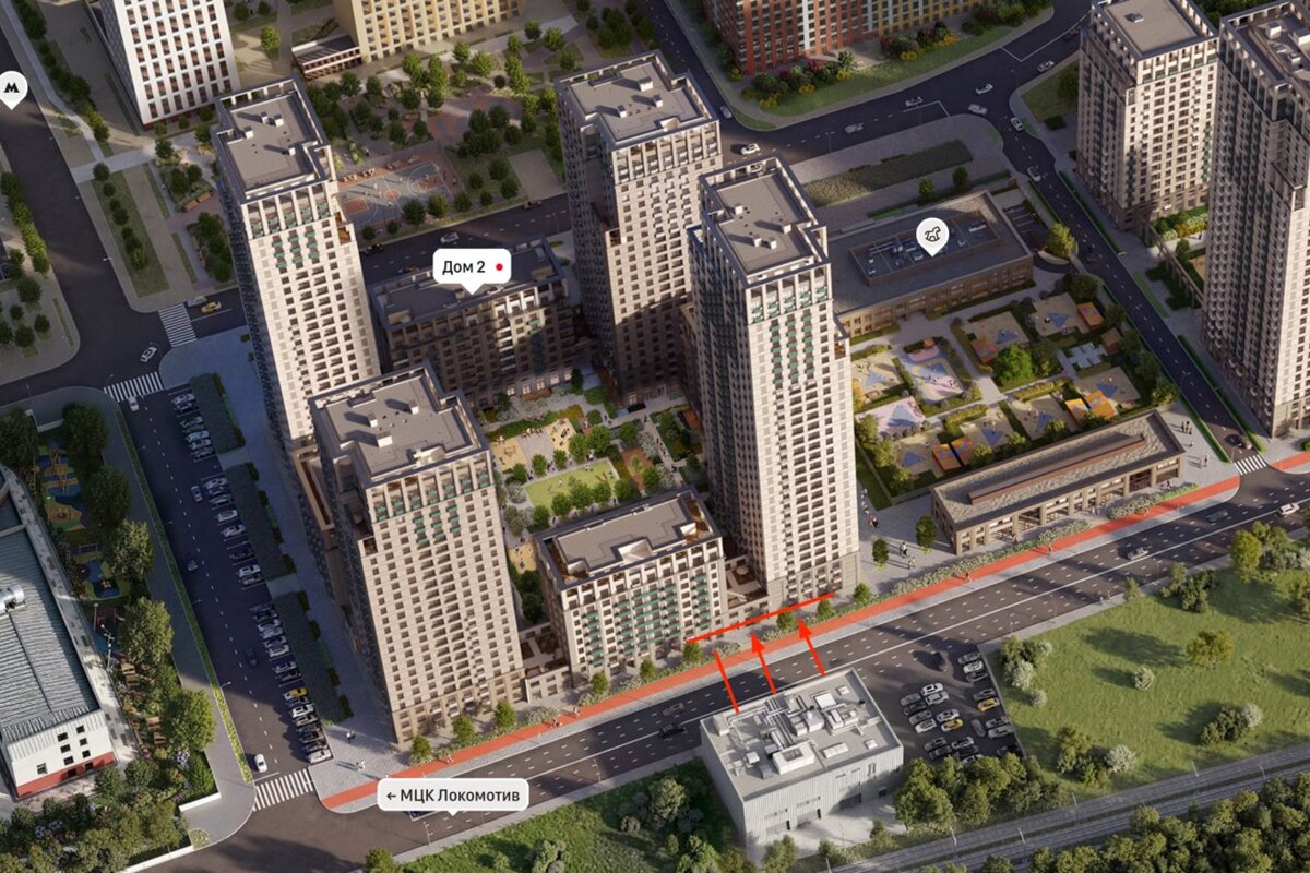 Продажа помещения с магазином Пятерочка в ЖК "Квартал Метроном"