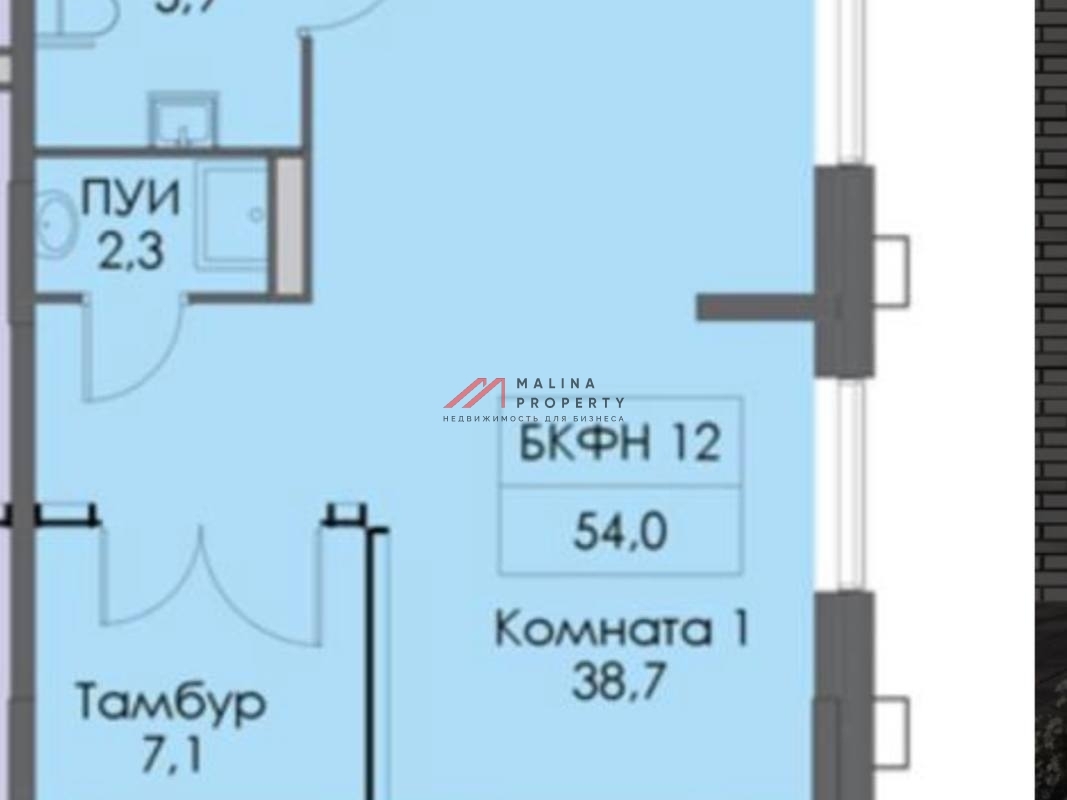 Продажа углового помещения в ЖК "Ильинские луга" 
