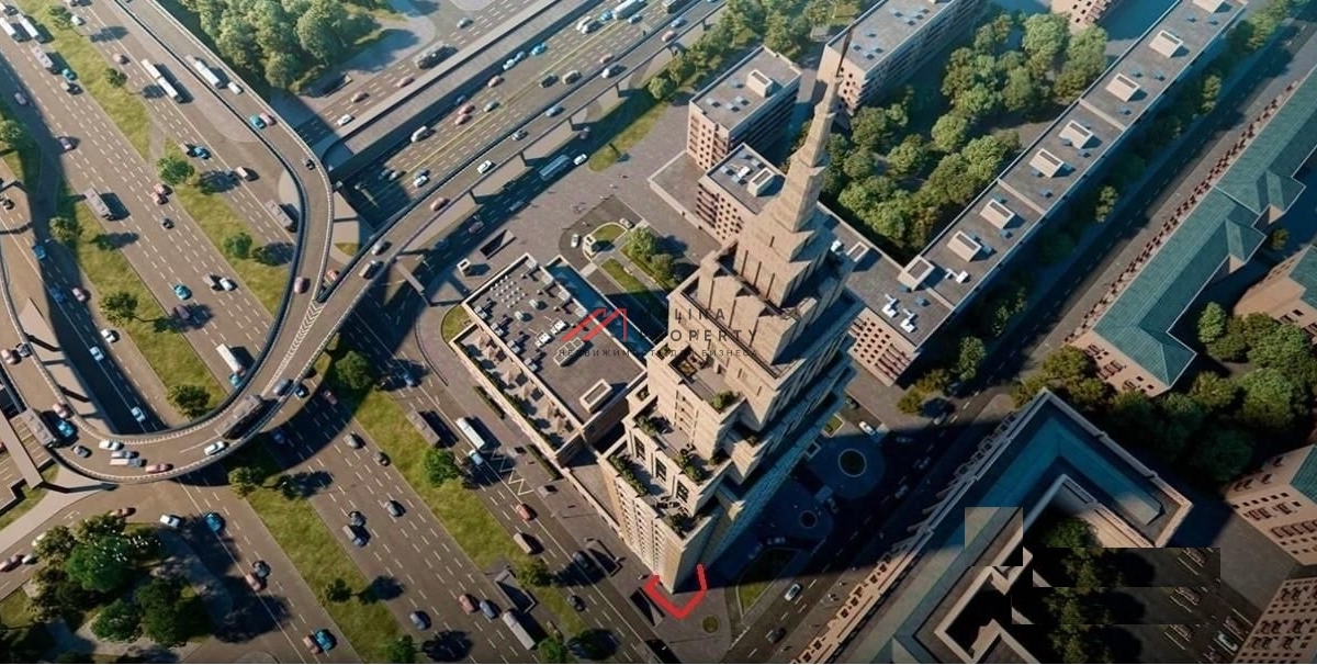 Аренда торгового помещения в ЖК "Alcon Tower"