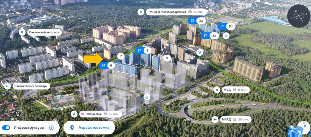Продажа нежилого помещения в новостройке