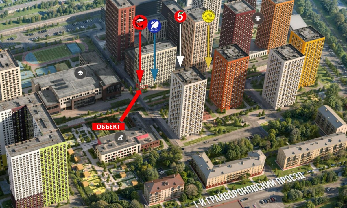 Продажа помещения с арендатором Up суши в ЖК "Волжский парк" 