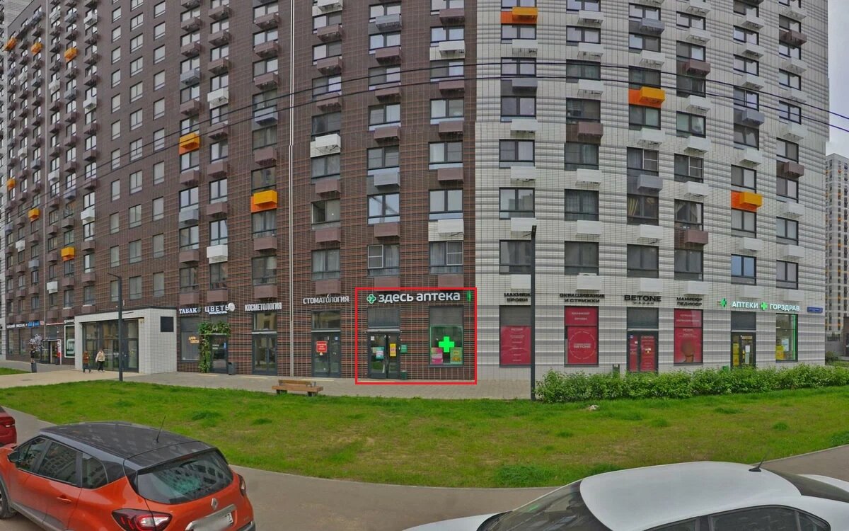 Аранде торгового помещения в ЖК "Амурский парк" 