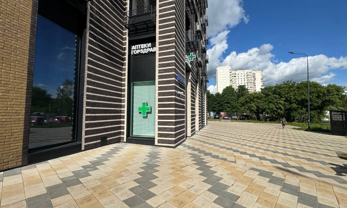 Продажа помещения с аптекой "Горздрав" в ЖК "Parkside"