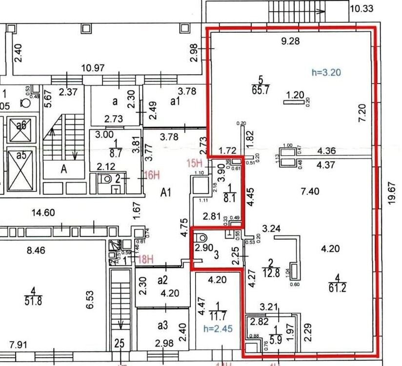 Продажа помещения с магазином Красное и Белое в районе Каховская