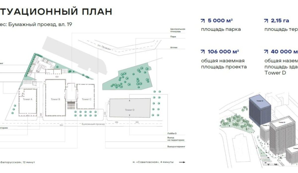 Аренда торгового помещения в БЦ "Stone Towers"