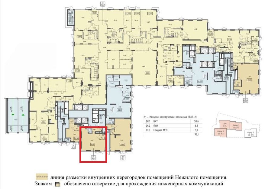 Аренда торгового помещения в ЖК "Тwelve"