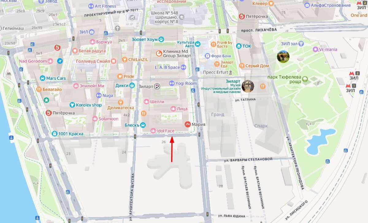 Аренда коммерческого помещения в ЖК Зиларт