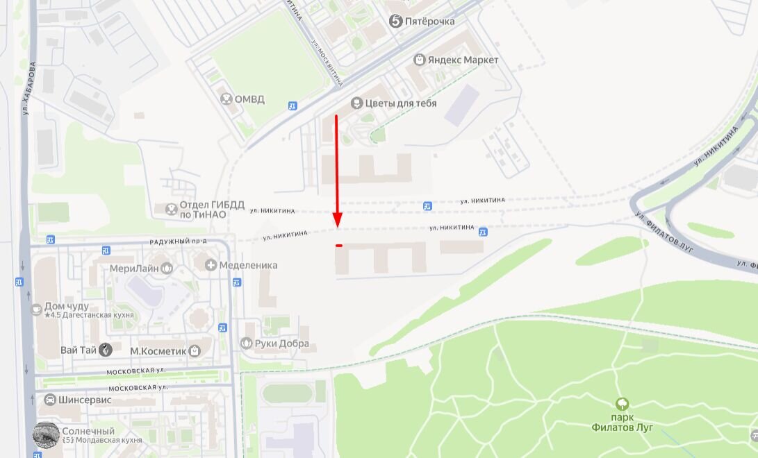 Продажа помещения в Первом Московском