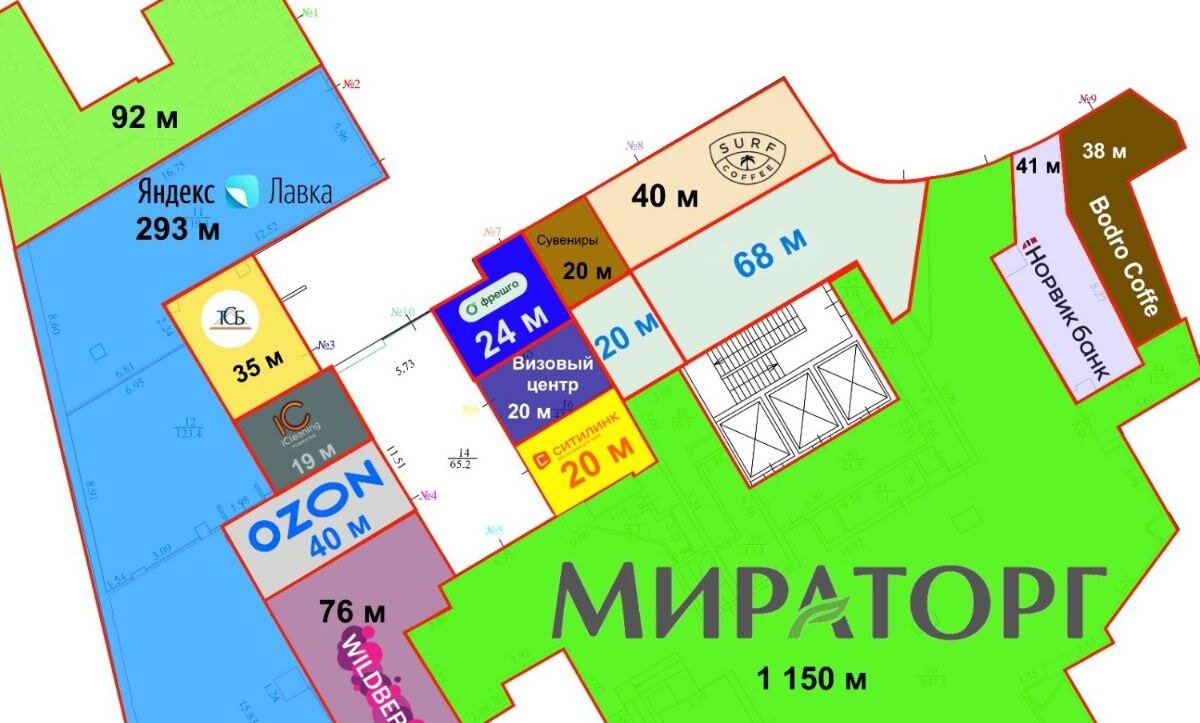Аренда торгового помещения в Москва сити