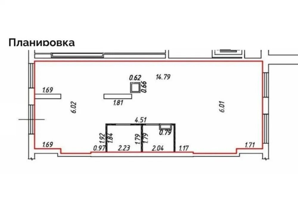 Продажа помещения с арендатором в ЖК "Митинский Лес"