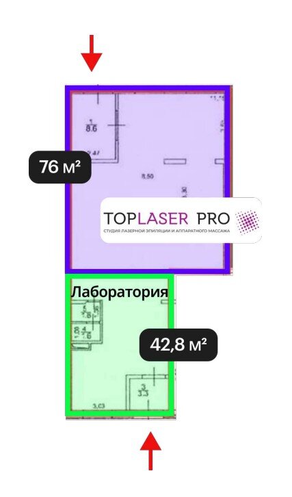 Продажа помещения с арендатором в ЖК Легендарный квартал