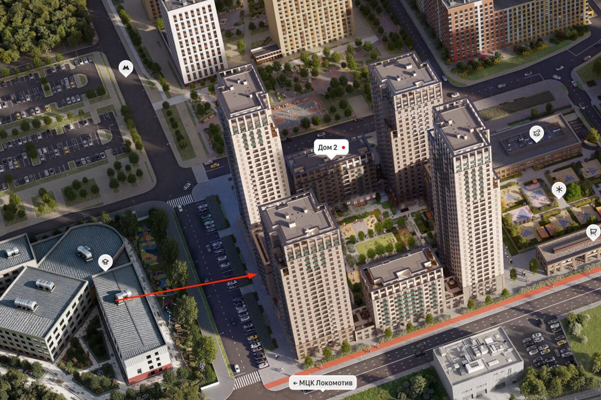Продажа помещения в ЖК «Метроном» c арендатором "Ozon"