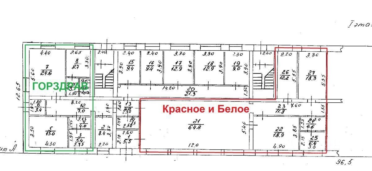 Продажа помещения с сетевыми арендаторами в г. Дмитров 