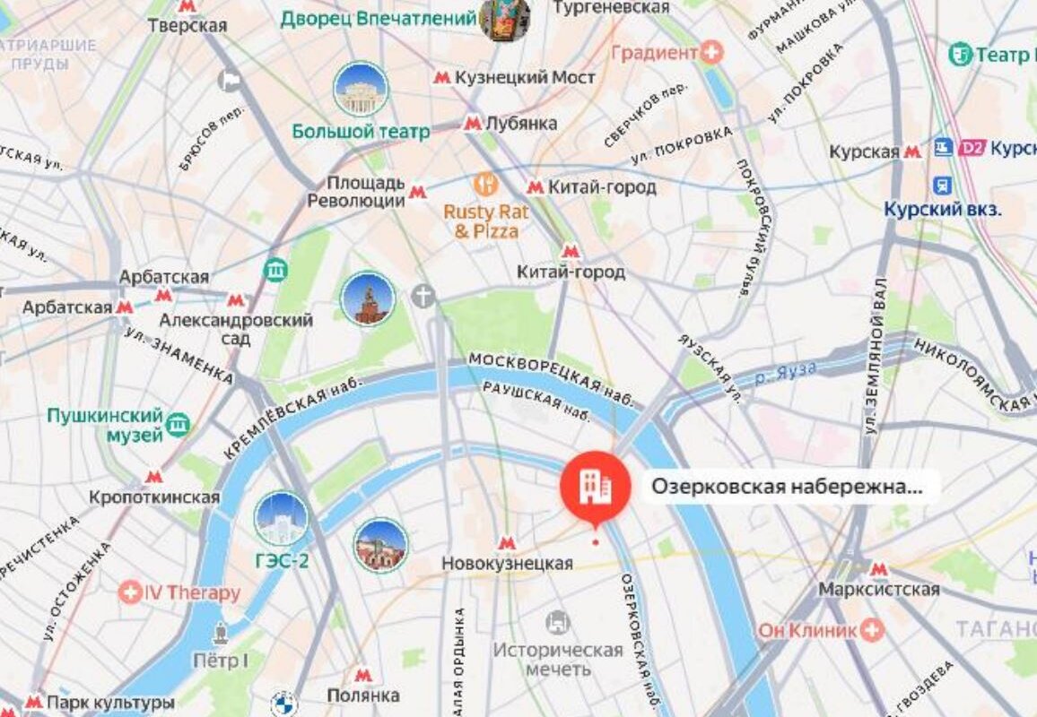 Аренда торгового помещения у м. Новокузнецкая