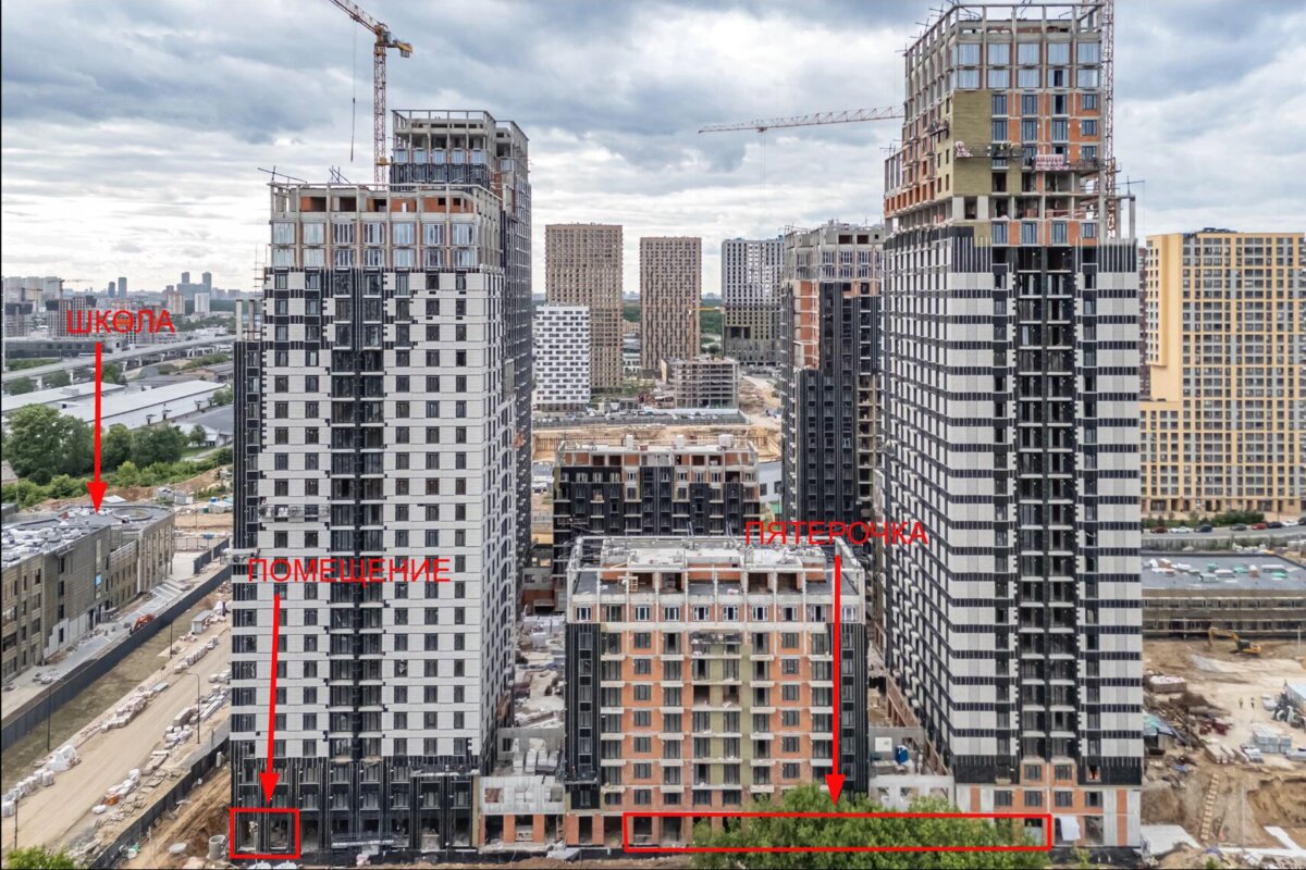 Продажа торгового помещения в ЖК «Квартал Метроном»