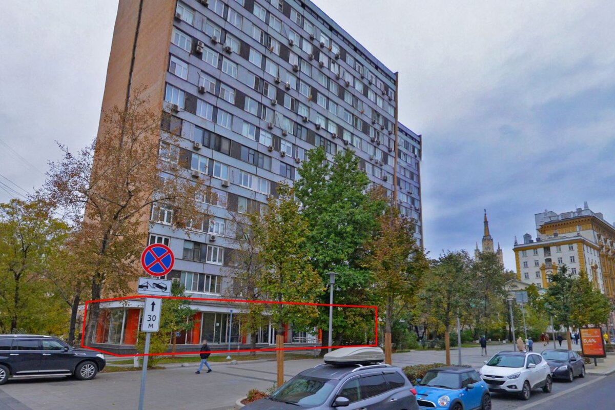Аренда нежилого помещения на Новинском бульваре