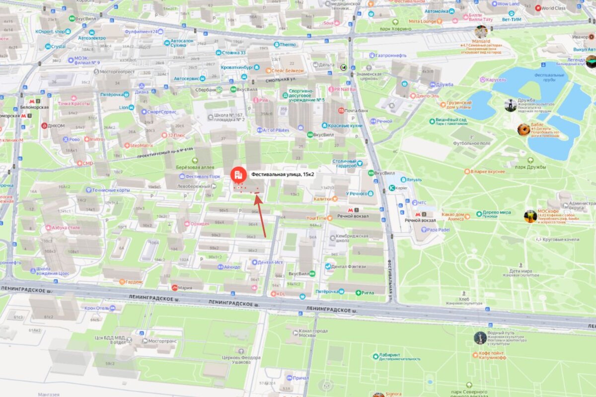 Аренда торгового помещения в ЖК "Фестиваль парк-2"