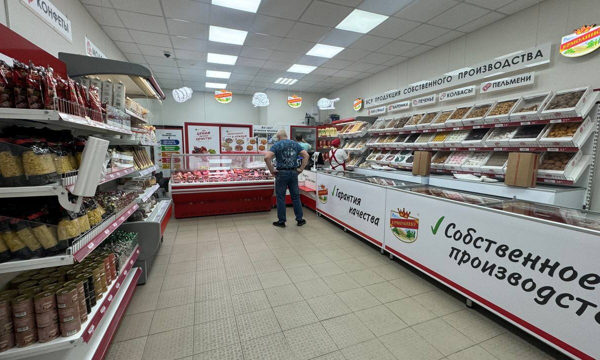 Продажа торгового помещения с магазином Ермолино