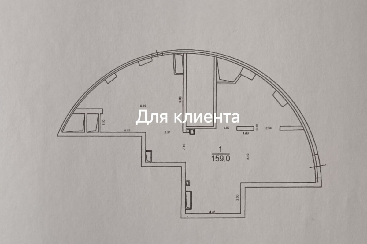 Продажа торгового помещения в ЖК "Триколор" 