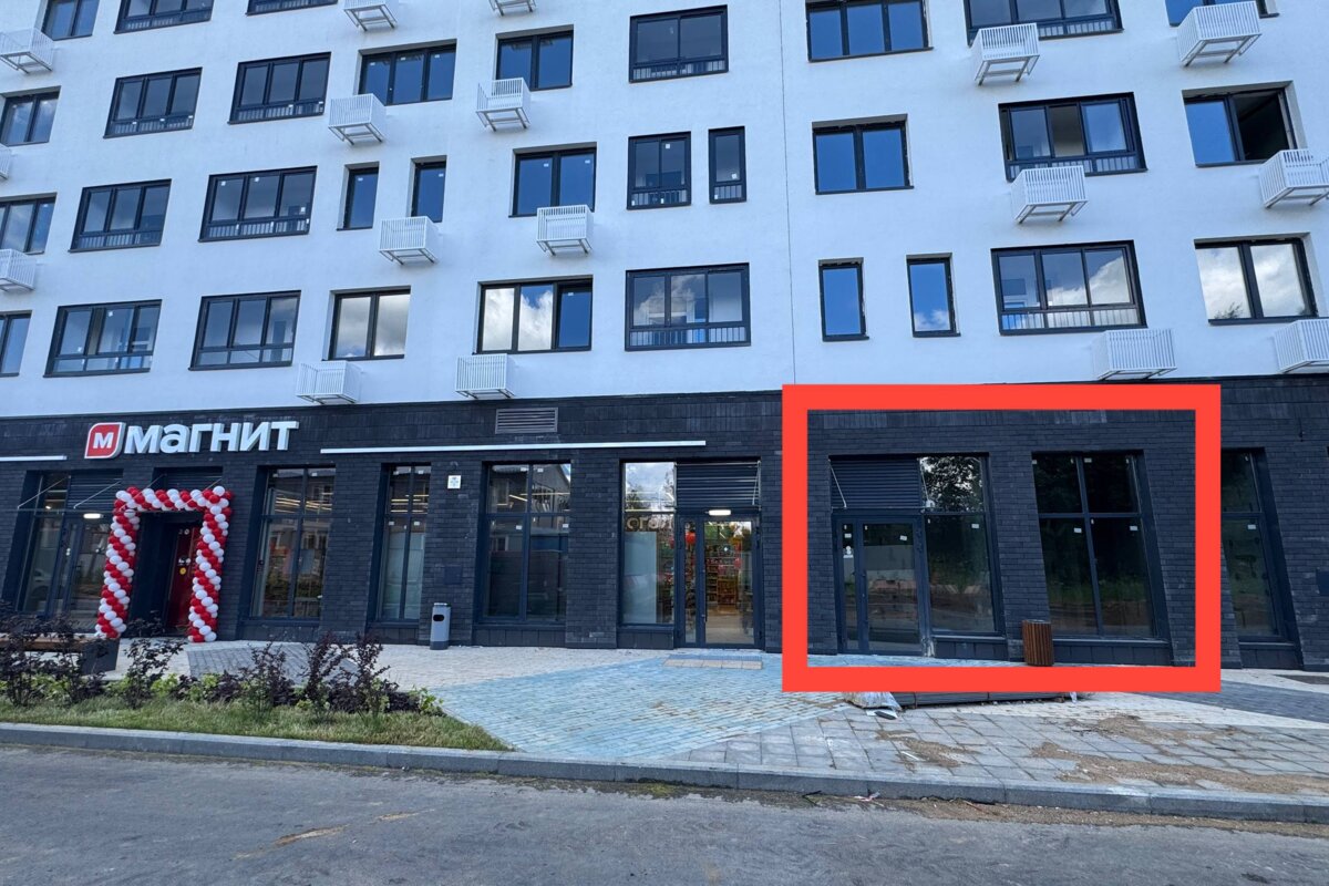 Аренда помещения рядом с супермаркетом Магнит