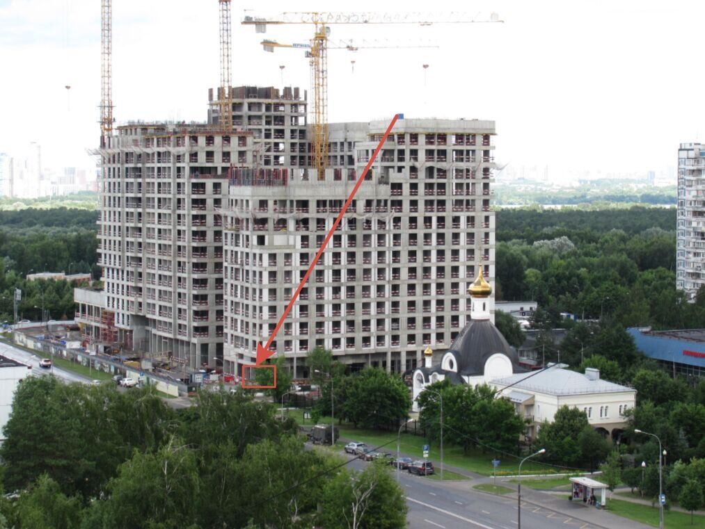 Продажа торгового помещения в клубном квартале "Крылатская 33" 