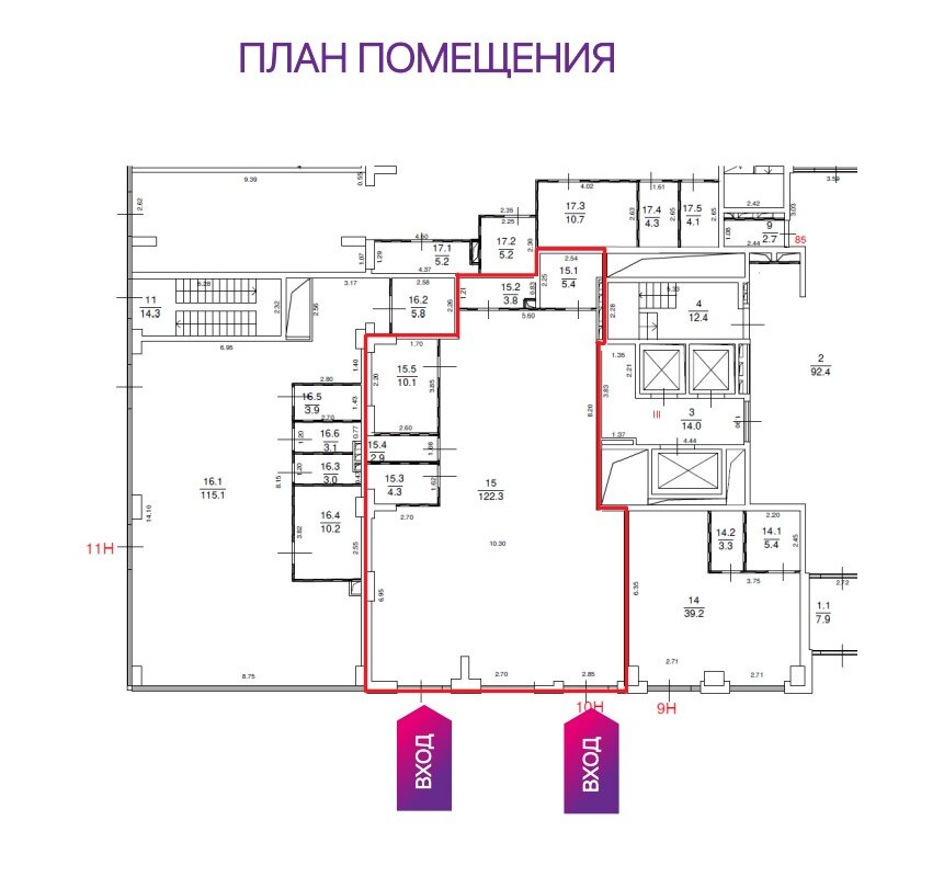 Аренда торгового помещения в ЖК Shagal