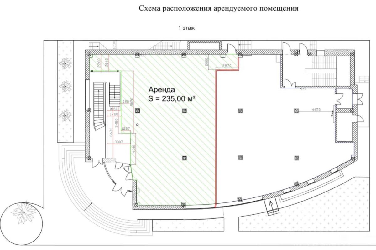 Аренда торгового помещения в ТЦ «Точка»