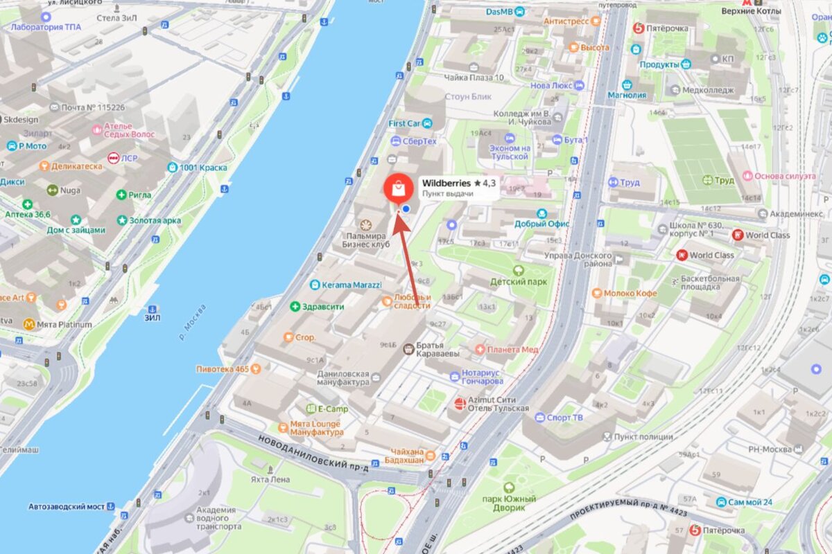 Аренда торгового помещения в ЖК "Новоданиловская 8" 