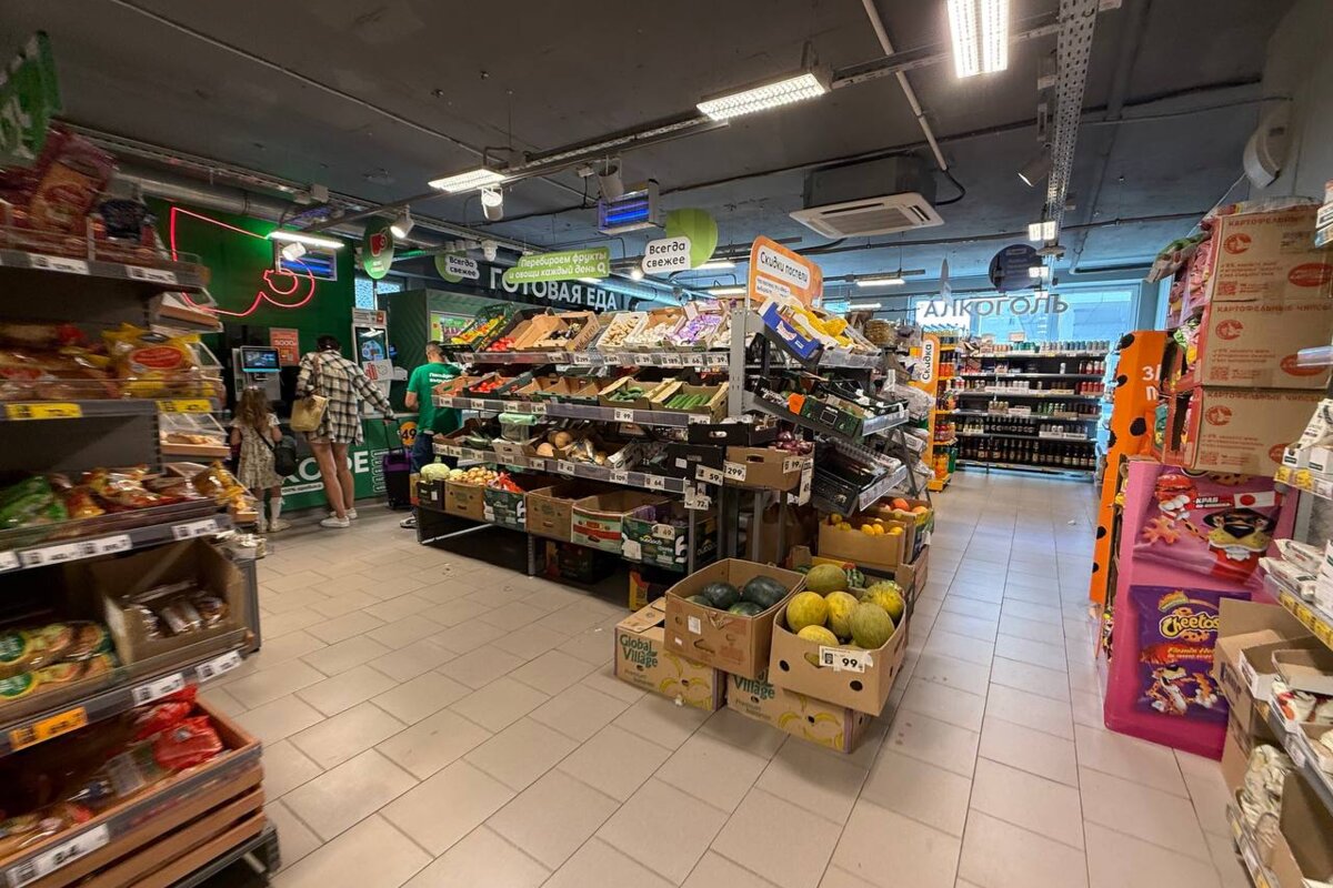 Продажа помещения с супермаркетом Пятерочка