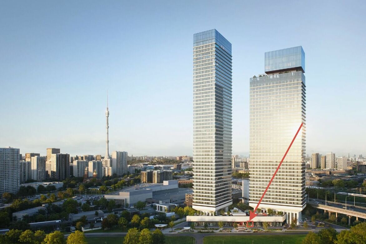 Продажа торгового помещения в ЖК премиум класса "TATE" 