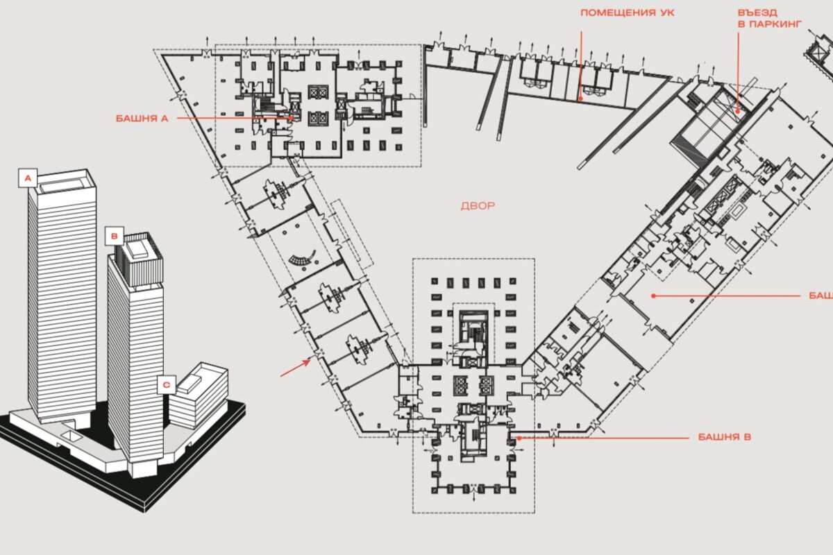 Продажа торгового помещения в ЖК премиум класса "TATE" 