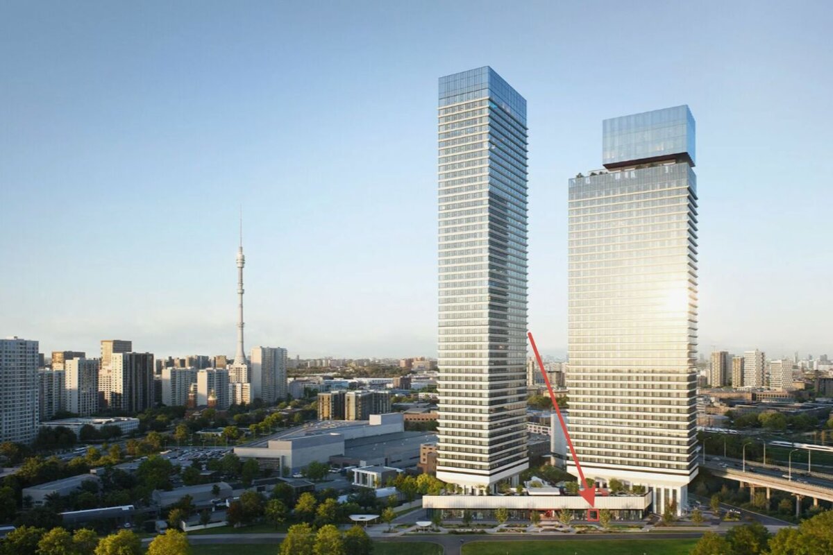Продажа торгового помещения в ЖК премиум класса "TATE" 