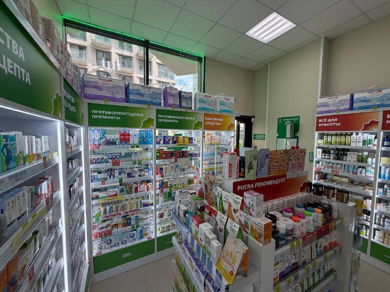 Продажа торгового помещения с аптекой "Ригла" в ЖК "Shagal"