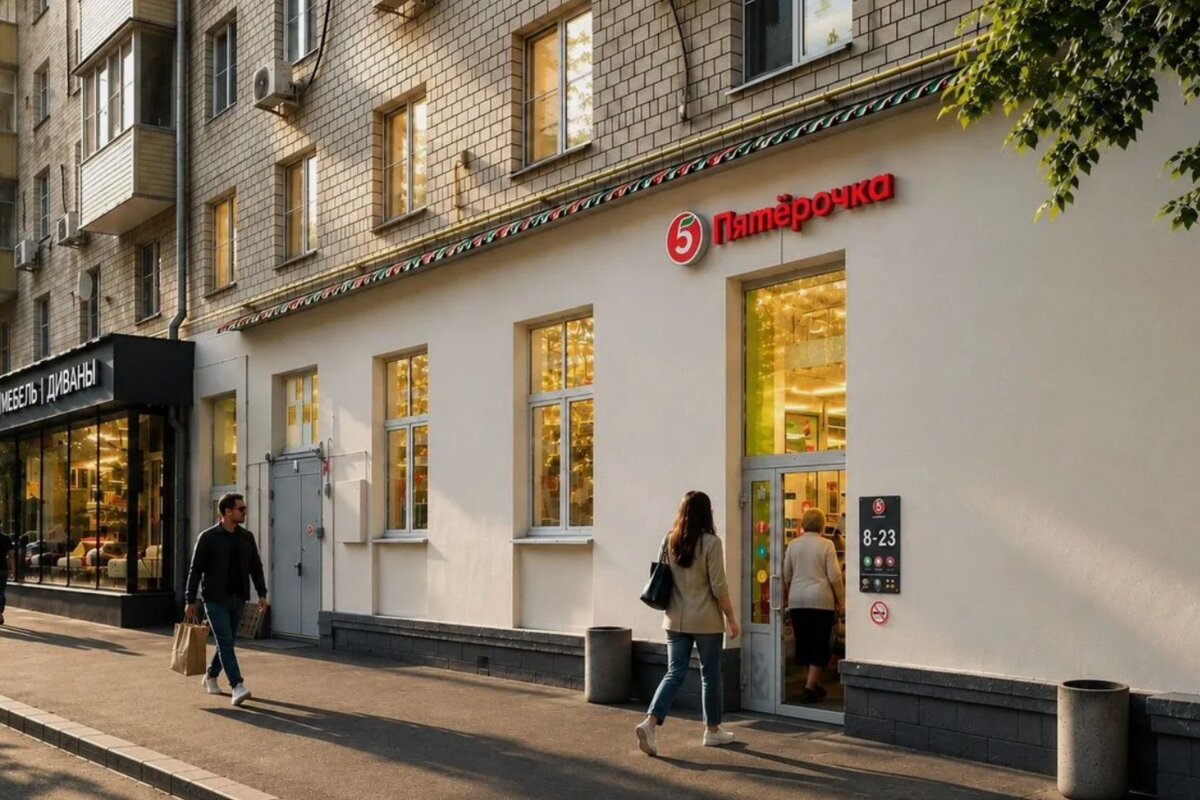 Продажа торгового помещения с супермаркетом Пятерочка