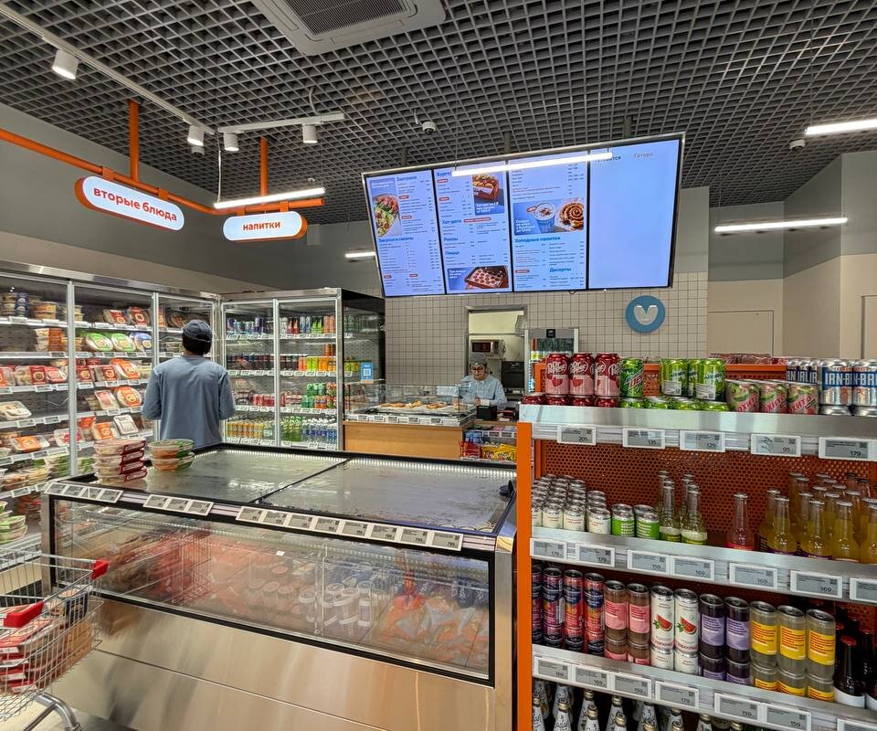 Продажа помещения с арендатором кафе Яндекс лавка