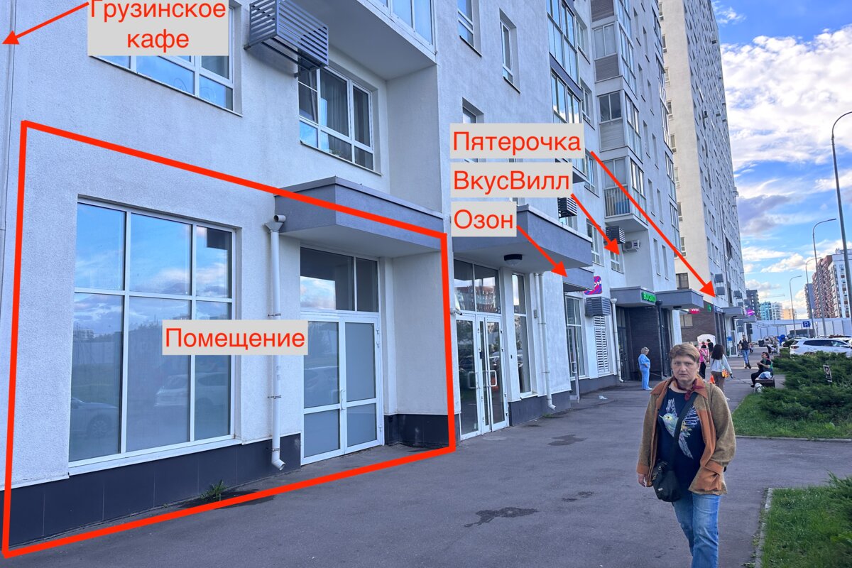 Продажа торгового помещения в новостройке