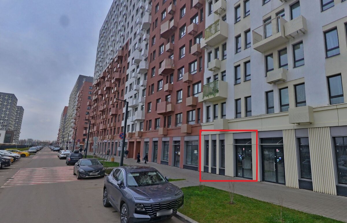 Аренда торгового помещения в ЖК "Горки парк" 