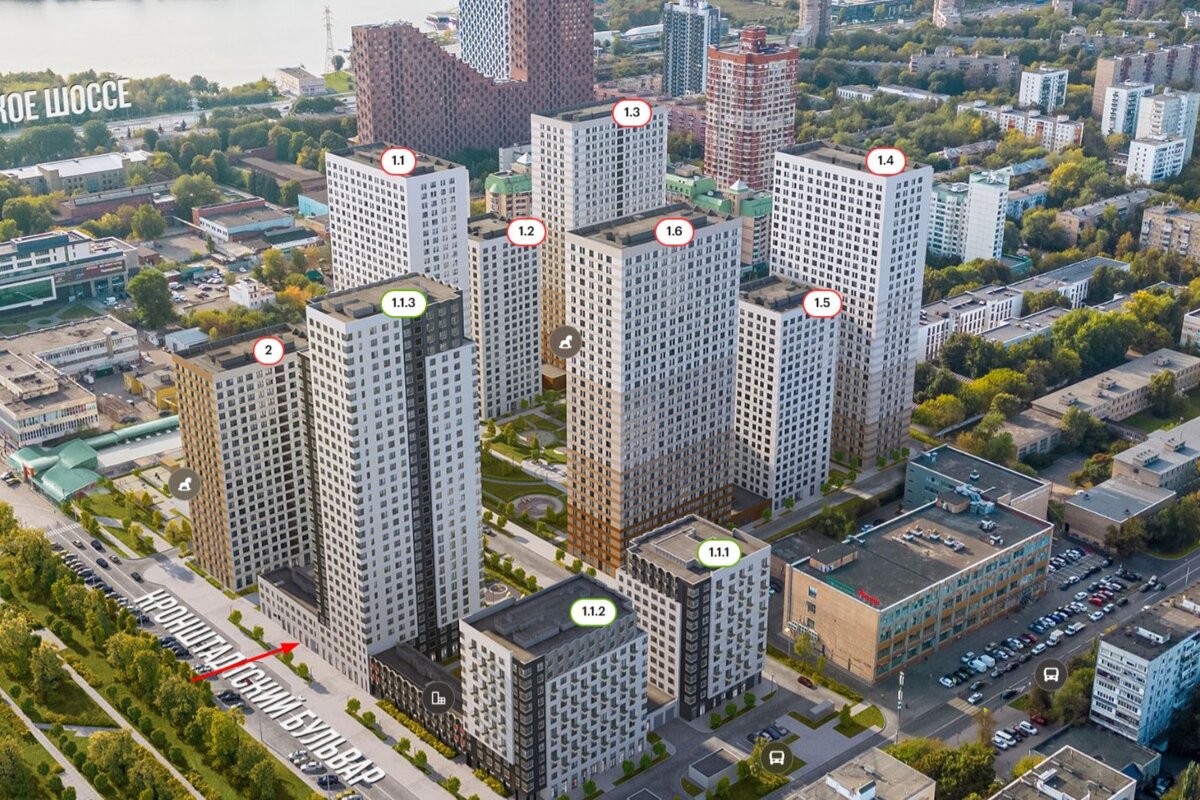 Продажа торгового помещения в ЖК «Кронштадтский 9»