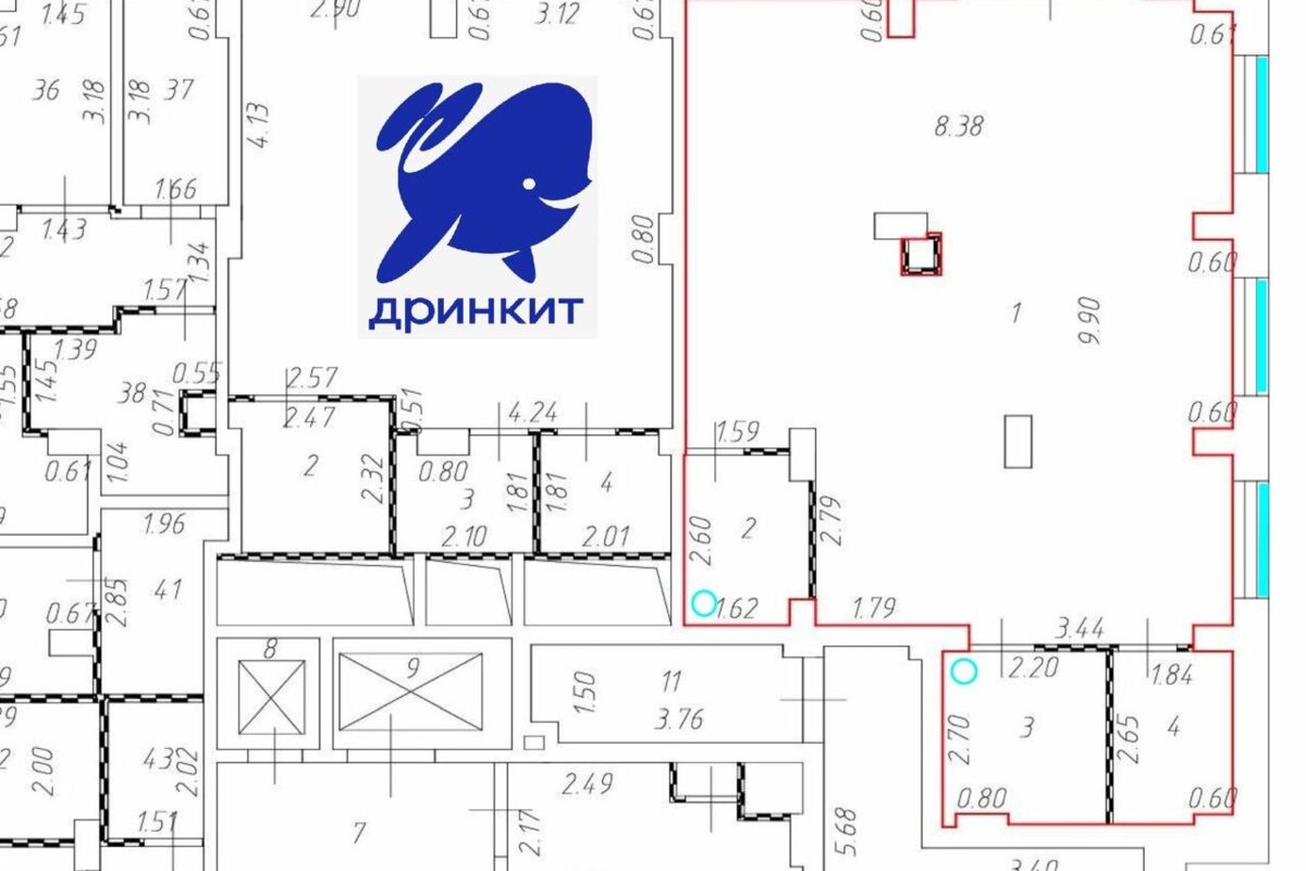 Аренда коммерческого помещения в ЖК «Октябрьское поле»