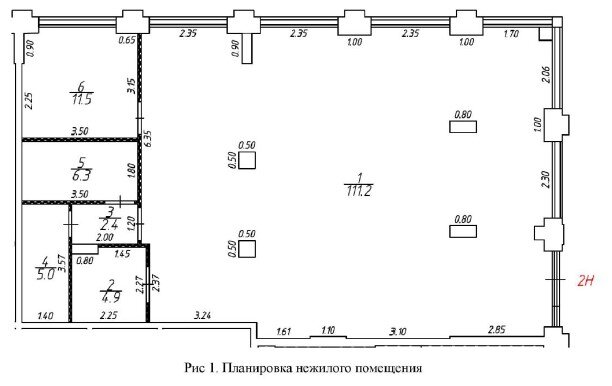 Аренда углового помещения в центре ЖК «Шагал»