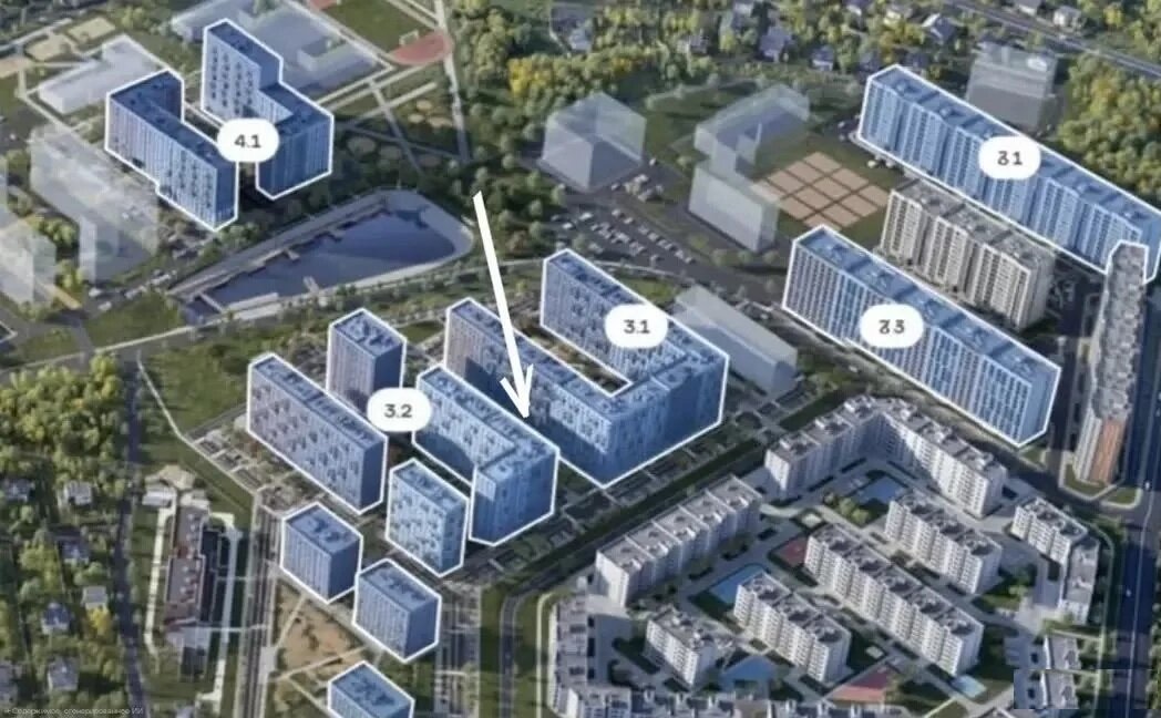 Продажа торгового помещения в ЖК "Егорово Парк" 