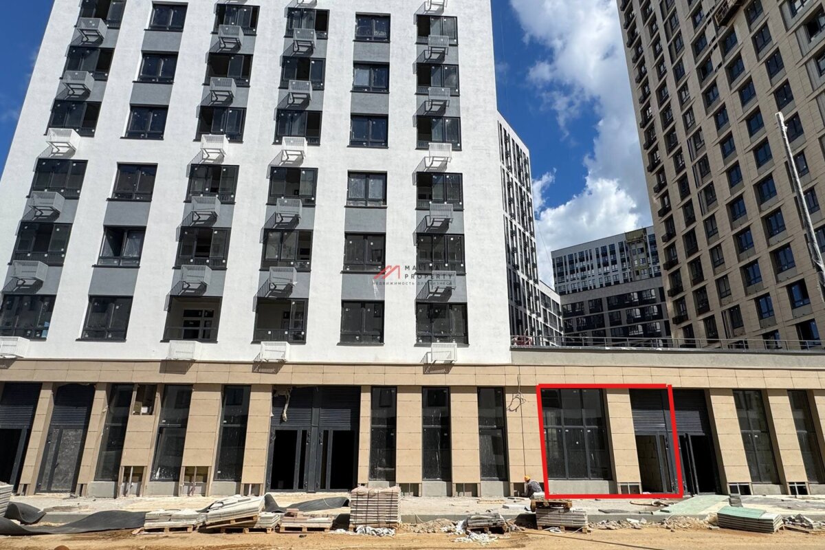 Продажа торгового помещения в ЖК Бунинские кварталы