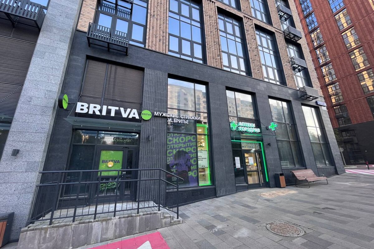 Аренда помещения рядом с аптекой «Горздрав» и барбершопом Britva
